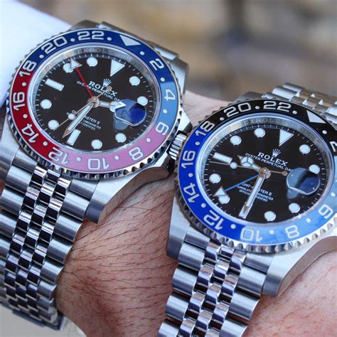 rolex batman vs new pepsi|rolex gmt batman vs pepsi.